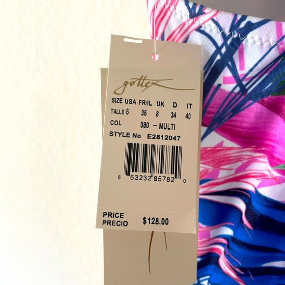 GOTTEX One piece Tropicana Bandeau Swimdress - Picture 11 of 11